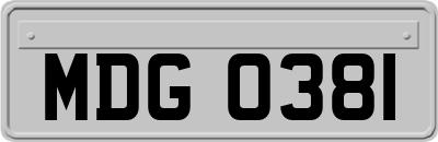 MDG0381
