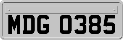 MDG0385