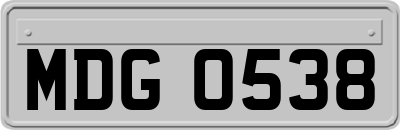 MDG0538