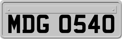 MDG0540