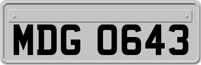 MDG0643