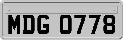 MDG0778