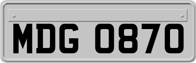 MDG0870