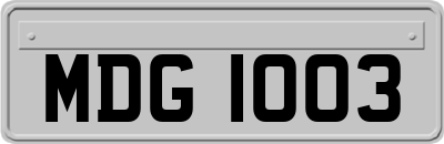MDG1003