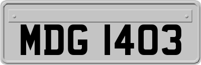 MDG1403