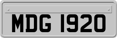 MDG1920