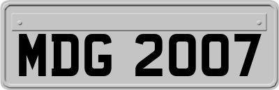 MDG2007