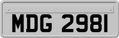 MDG2981