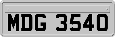 MDG3540