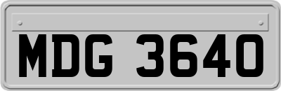 MDG3640