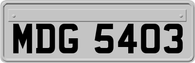 MDG5403
