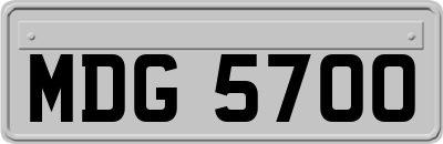 MDG5700