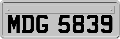 MDG5839