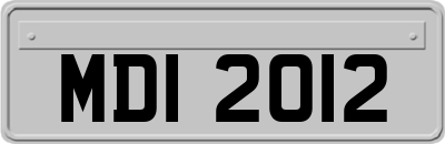 MDI2012
