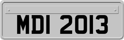 MDI2013
