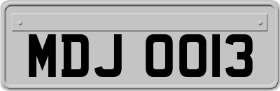 MDJ0013