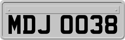 MDJ0038