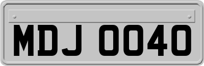 MDJ0040