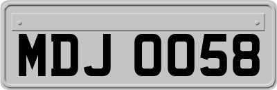 MDJ0058
