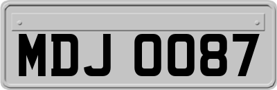 MDJ0087