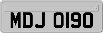 MDJ0190