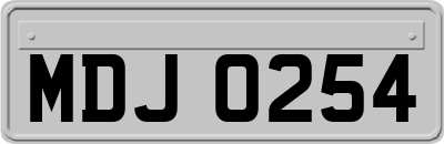 MDJ0254