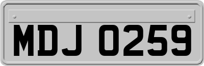 MDJ0259