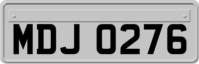 MDJ0276