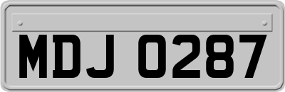MDJ0287