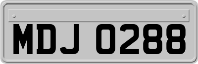 MDJ0288