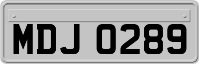 MDJ0289