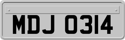 MDJ0314