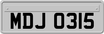MDJ0315