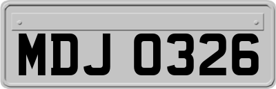 MDJ0326