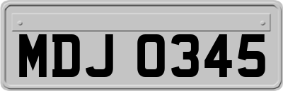 MDJ0345