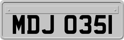 MDJ0351