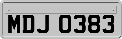 MDJ0383