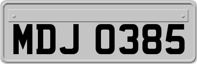 MDJ0385
