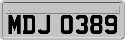 MDJ0389
