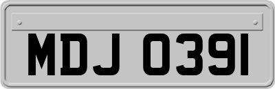 MDJ0391