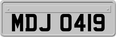 MDJ0419