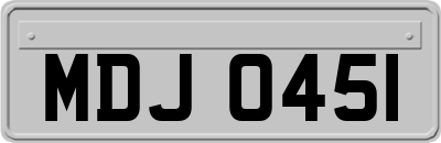 MDJ0451
