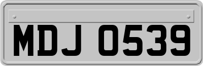 MDJ0539