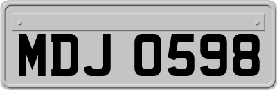 MDJ0598