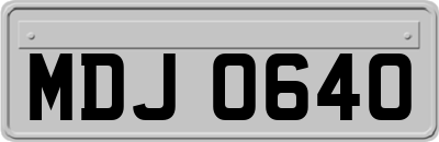 MDJ0640