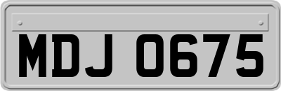 MDJ0675
