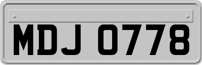 MDJ0778
