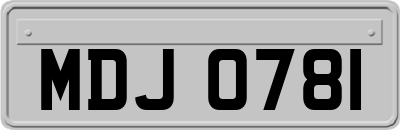 MDJ0781