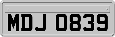 MDJ0839