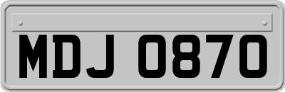MDJ0870